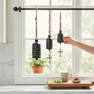 Set of 3 Andys  Bells-Charcoal 